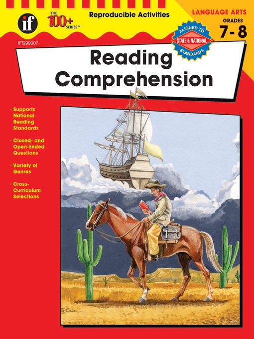 Title details for Reading Comprehension, Grades 7 - 8 by Instructional Fair - Available